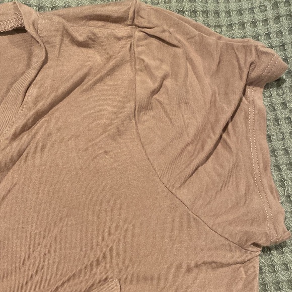 Mauve soft tee - Picture 4 of 5